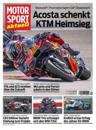 Motorsport aktuell - 22 September 2026