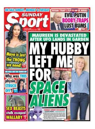 Sunday Sport - 30 August 2026