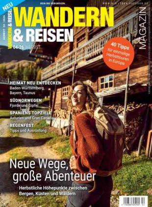 Wandern & Reisen - Herbst 2026