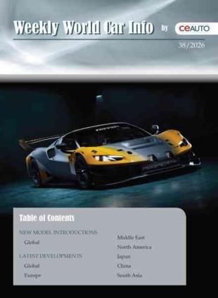 Weekly World Car Info - 19 September 2026