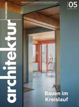 Architektur Fachmagazin - Juni-Juli 2026