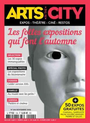 Arts in the City - Novembre 2026