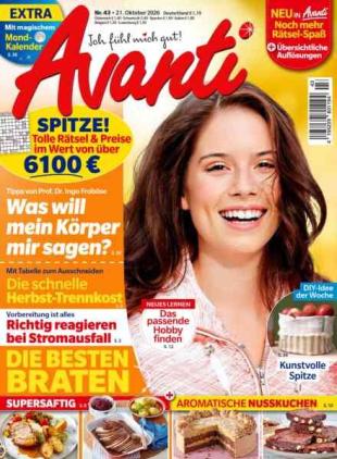 Avanti - 21 Oktober 2026