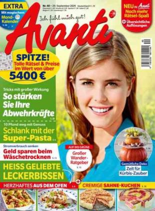 Avanti - 29 September 2026