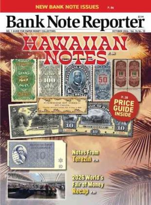 Bank Note Reporter - October 2026