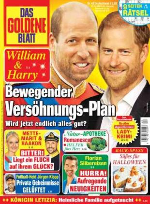 Das Goldene Blatt - 10 Oktober 2026