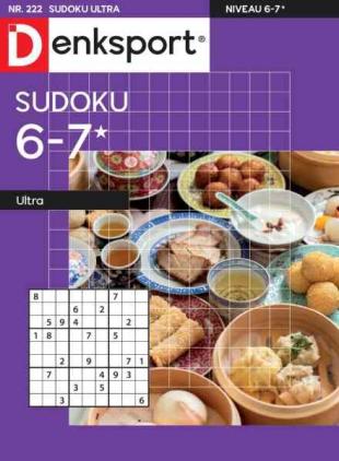 Denksport Sudoku 6-7 ultra - 30 September 2026