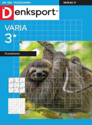 Denksport Varia 3 Puzzelvaria - 21 Oktober 2026