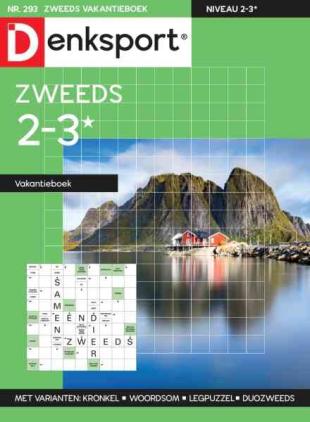 Denksport Zweeds 2-3 vakantieboek - 7 Oktober 2026