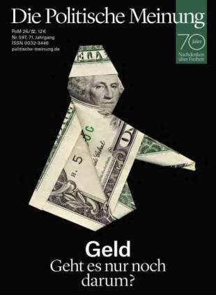 Die Politische Meinung - Oktober 2026