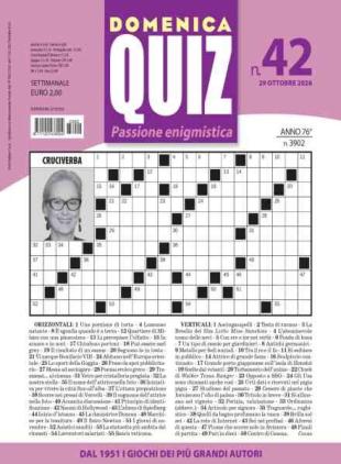 Domenica Quiz - 29 Ottobre 2026