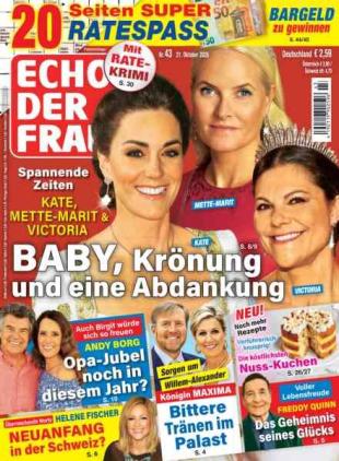 Echo der Frau - 21 Oktober 2026