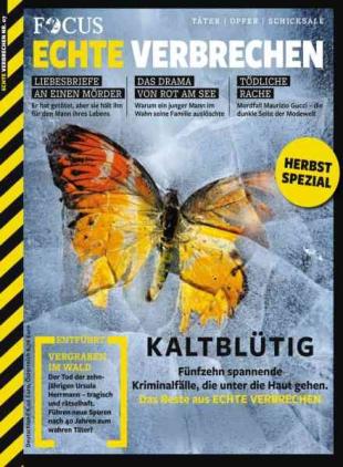 Focus Echte Verbrechen - Oktober 2021
