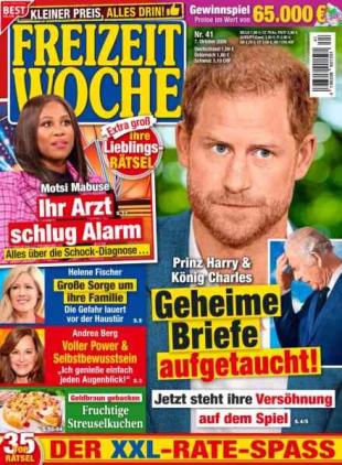 Freizeitwoche - 7 Oktober 2026