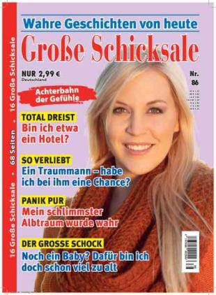 Grosse Schicksale - Oktober 2026