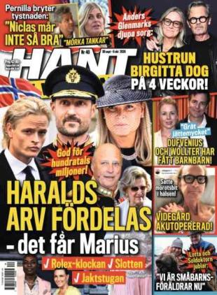 Hant i Veckan - 30 September 2026