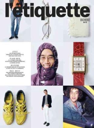 L'etiquette Homme - Automne-Hiver 2026
