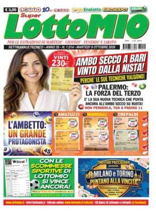 Lottomio del Giovedi - 6 Ottobre 2026