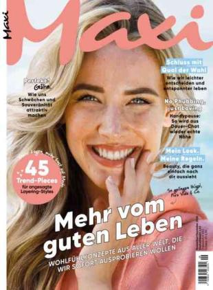 Maxi Germany - November-Dezember 2026
