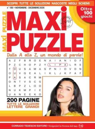Maxi Puzzle - Novembre-Dicembre 2026