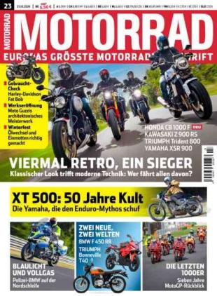Motorrad - 22 Oktober 2026
