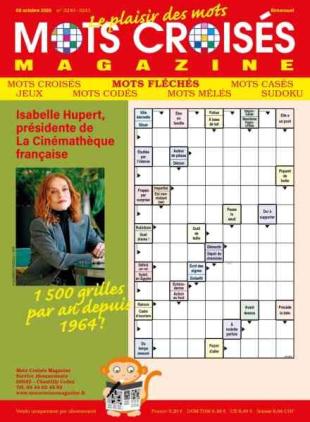Mots Croises Magazine - 8 Octobre 2026