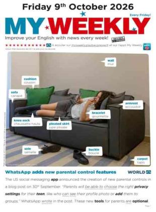 My Weekly fr - 9 Octobre 2026