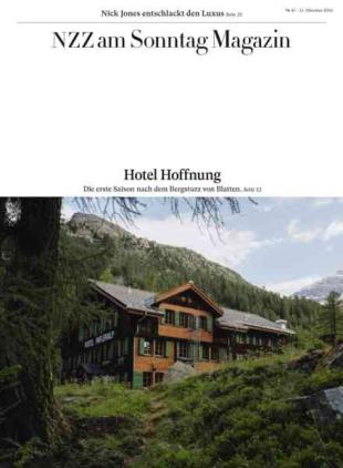 NZZ am Sonntag Magazin - 11 Oktober 2026