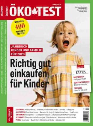 Okotest - Jahrbuch Kinder und Familie fur 2020