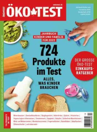 Okotest - Jahrbuch Kinder und Familie fur 2022