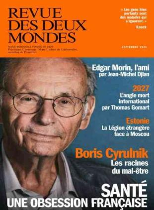 Revue des Deux Mondes - Septembre 2026