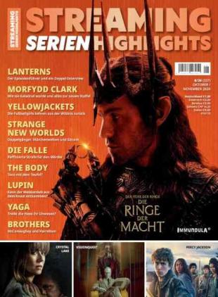 Streaming Serien Highlights - Oktober-November 2026