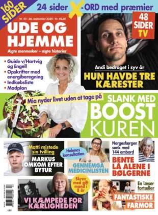 Ude og Hjemme - 28 September 2026