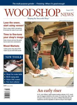 Woodshop News - August 2009