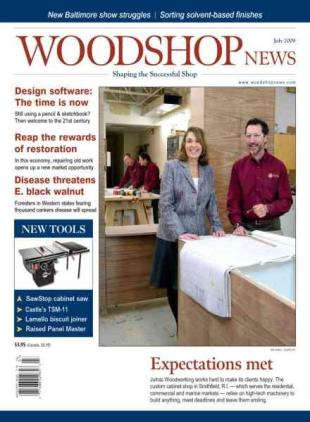 Woodshop News - July 2009